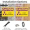 Signmission Radiation & Laser Sign, 7 in H x 10 in W, Plastic, Rectangle OS-2PACK-CR-P-710-L-10198 - alternate 8